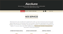 Desktop Screenshot of absilone.com